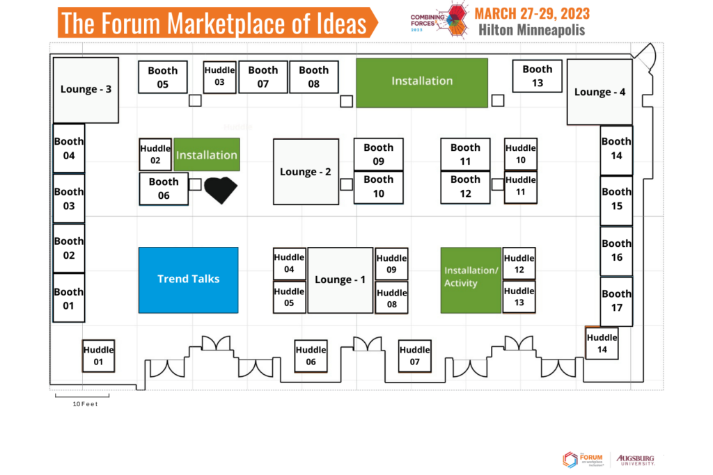 A map of the marketplace of ideas