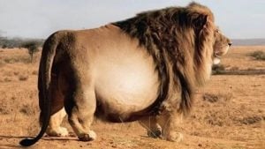 Massive Lion Discovered Had Vets GASPING After Ultrasound - What They Found Inside Will Leave You SPEECHLESS!